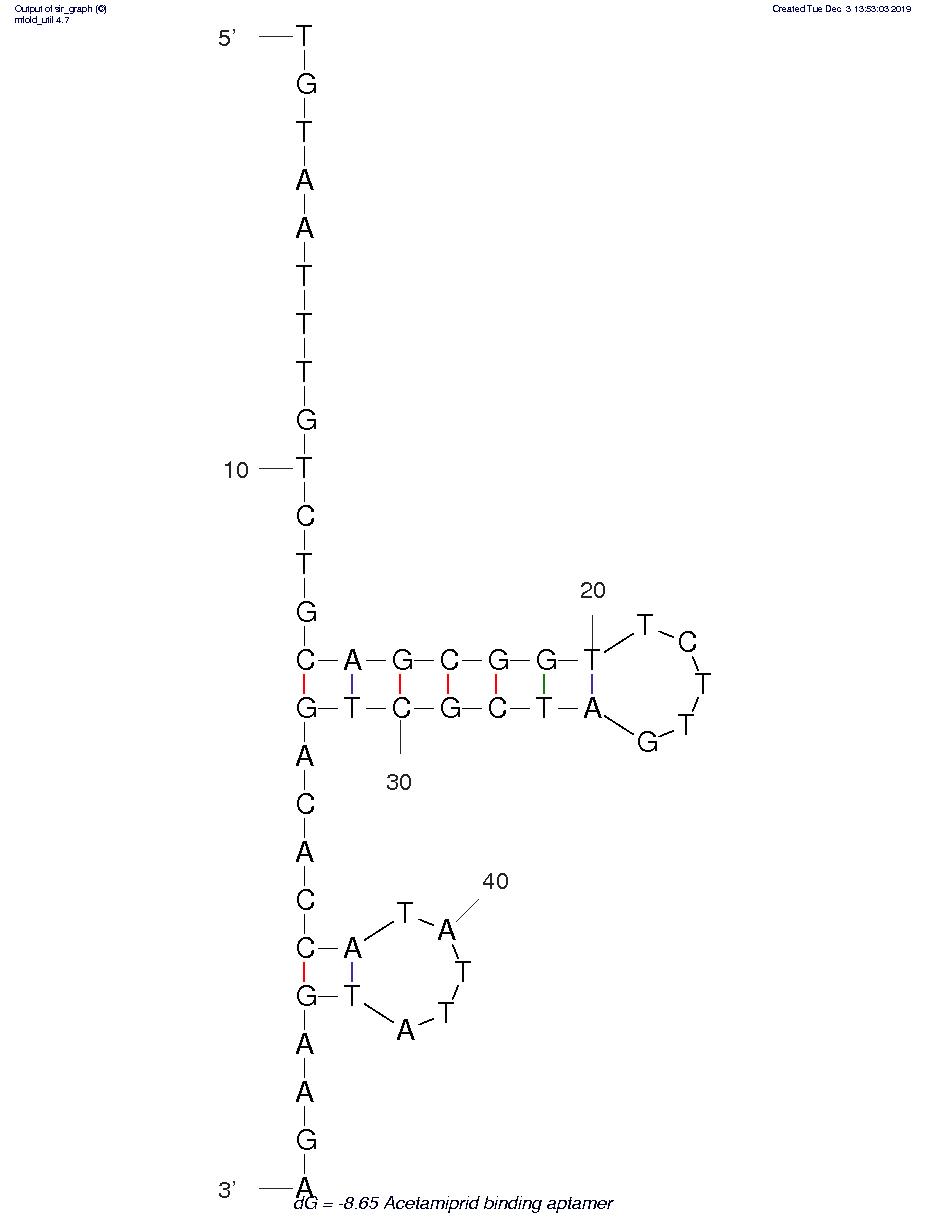 Acetamiprid Binding Aptamer (S18)